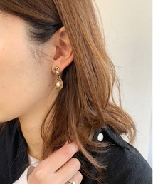 dictionary | 【dictionary / ディクショナリー】 スモール デザイン アンティーク ピアス(ピアス(両耳用))