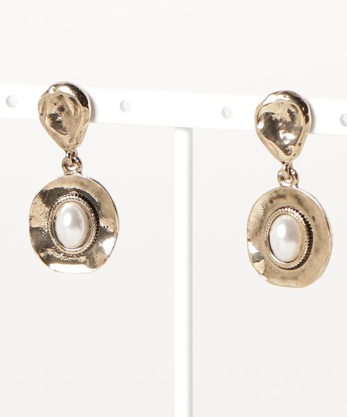 dictionary（ディクショナリー）の「【dictionary / ディクショナリー】 スモール デザイン アンティーク ピアス（ピアス（両耳用）・レディース・イエロー/ワインレッド/ブルー系その他/ライトホワイト/ブラウン/ネイビー/ホワイト/ライトグレー/ブラック・FREE）」の15枚目の写真