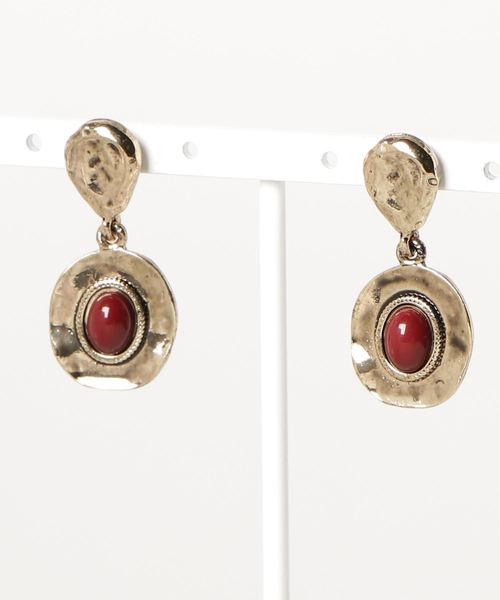 dictionary（ディクショナリー）の「【dictionary / ディクショナリー】 スモール デザイン アンティーク ピアス（ピアス（両耳用）・レディース・イエロー/ワインレッド/ブルー系その他/ライトホワイト/ブラウン/ネイビー/ホワイト/ライトグレー/ブラック・FREE）」の11枚目の写真