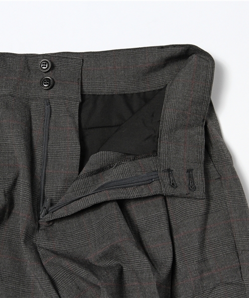 CIAOPANIC（チャオパニック）の「【Ciaopanic】グレンチェックT/RタックPT（チノパンツ・レディース・ダークグレー/グレー・MEDIUM/SMALL）」の9枚目の写真