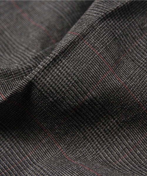 CIAOPANIC（チャオパニック）の「【Ciaopanic】グレンチェックT/RタックPT（チノパンツ・レディース・ダークグレー/グレー・MEDIUM/SMALL）」の10枚目の写真