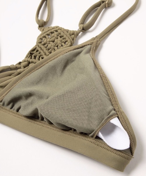 BILLABONG（ビラボン）の「BILLABONG レディース ビキニ/ビラボン 水着 ヘルシー ビーチ プール（水着・レディース・ブラック/レッド/レンガ・MEDIUM）」の9枚目の写真