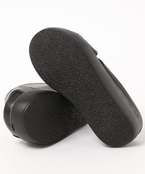 STYLEBLOCK(スタイルブロック)の「厚底クロスストラップウェッジソールサンダル(サンダル・レディース・グリーン/ブラウン/ブラック/レッド・38/42/43/35/39/36/37/40/41)」の6枚目の写真