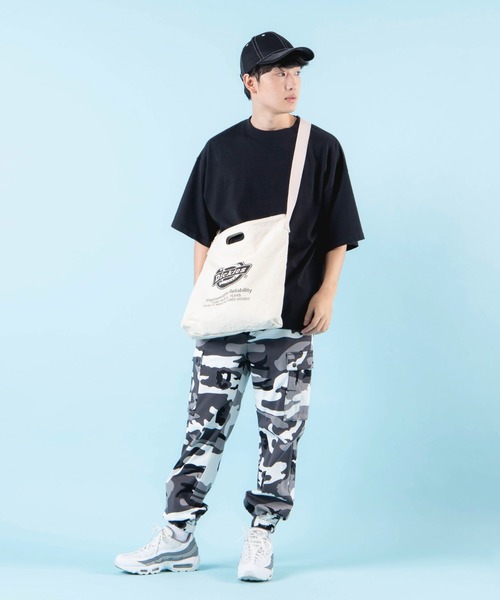 Dickies（ディッキーズ）の「∴WEGO/Dickies 別注ハンドルショルダーバッグ（ショルダーバッグ・メンズ・ホワイト・FREE）」の3枚目の写真