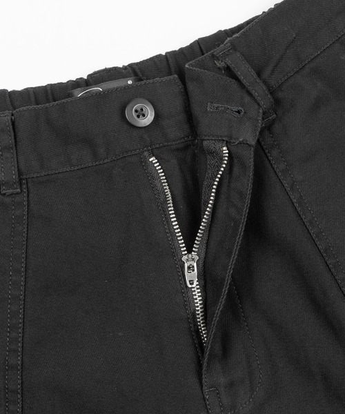 Rocky Monroe（ロッキーモンロー）の「カツラギ裏使い ワイドイージー ミリタリー カーゴパンツ（カーゴパンツ・メンズ・ブラック/ブラウン/カーキ・M/L/LL）」の12枚目の写真