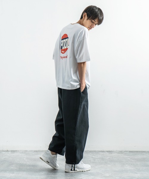 Rocky Monroe（ロッキーモンロー）の「カツラギ裏使い ワイドイージー ミリタリー カーゴパンツ（カーゴパンツ・メンズ・ブラック/ブラウン/カーキ・M/L/LL）」の8枚目の写真