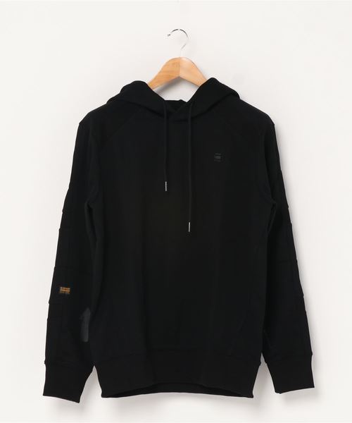 G-STAR（ジースター）の「Motac Hoodie（パーカー・メンズ・ダークブラック・SMALL/MEDIUM/LARGE/X-SMALL）」の3枚目の写真