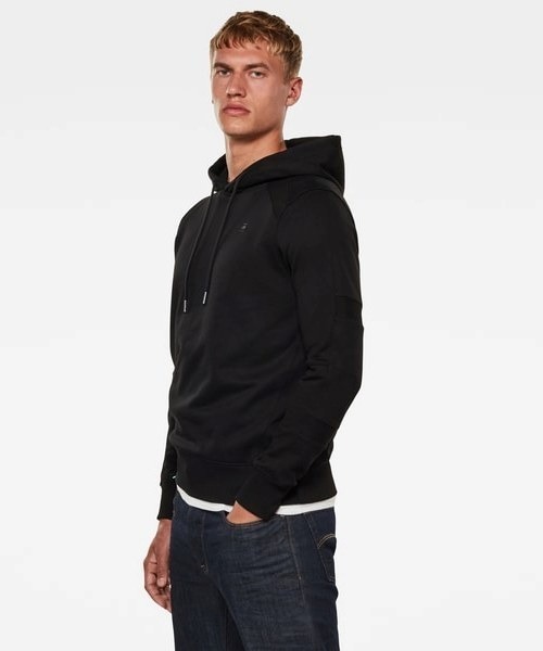 G-STAR（ジースター）の「Motac Hoodie（パーカー・メンズ・ダークブラック・SMALL/MEDIUM/LARGE/X-SMALL）」の8枚目の写真