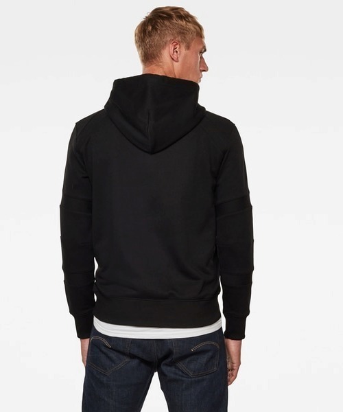 G-STAR（ジースター）の「Motac Hoodie（パーカー・メンズ・ダークブラック・SMALL/MEDIUM/LARGE/X-SMALL）」の7枚目の写真