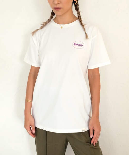 ALEXIA STAM - Flag by ALEXIA STAM ヤシの木Tシャツ ALEXIA STAM - Flag by ALEXIA STAM ヤシの木Tシャツの通販 by