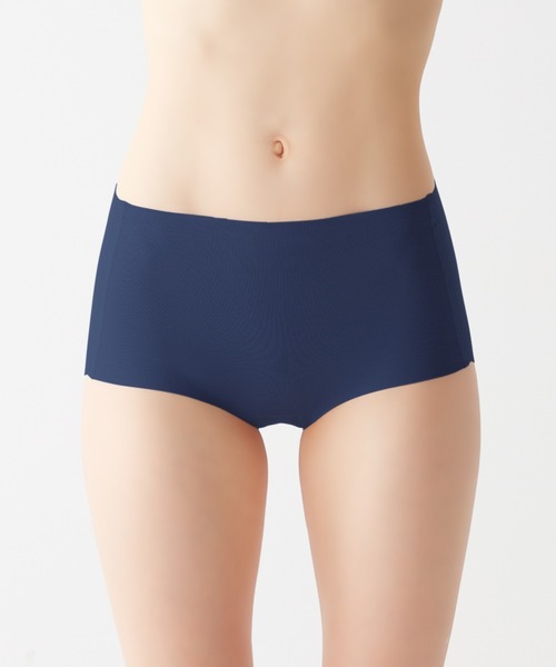 GUNZE（グンゼ）の「KIREILABO/キレイラボ 下着のラインがひびきにくい レギュラーショーツ オーガニックコットン（ショーツ・レディース・ブラック/ブルー/ホワイト系その他/グレー/スモークピンク/グリーン/ライトブルー/レンガ/インディゴブルー/ピンク/モカ/ブルー系その他/マスタード/グリーン系その他/オレンジ/ネイビー/ブルー系その他2/ライトブラウン/グリーン系その他2/サーモンピンク・LARGE/MEDIUM/X-LARGE）」の10枚目の写真