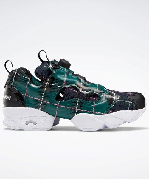 Reebok(リーボック)の「Opening Ceremony インスタポンプ フューリー OG(スニーカー・メンズ・ブラック×グリーン/ブラック×イエロー・23.5cm/24.5cm/25.5cm/26.5cm/27.5cm/28.5cm/23.0cm/24.0cm/25.0cm/26.0cm/27.0cm/28.0cm/29.0cm)」の3枚目の写真