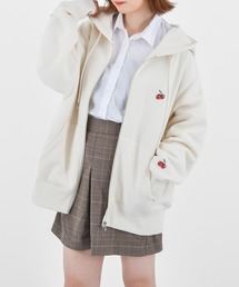 KIRSH | 【ZOZO限定】SMALL CHERRY ZIP HOODIE/スモールチェリージップパーカー(パーカー)