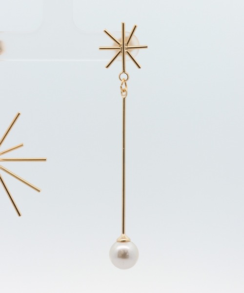 Three Four Time（ｽﾘｰﾌｫｰﾀｲﾑ）の「トゥインクルスターアシメピアス（ピアス（両耳用）・レディース・ゴールド/シルバー・FREE）」の11枚目の写真