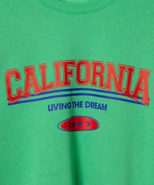 DING（ディング）の「DING/カレッジスウェット（スウェット・レディース・ブラック/ブルー/グリーン・FREE）」の11枚目の写真