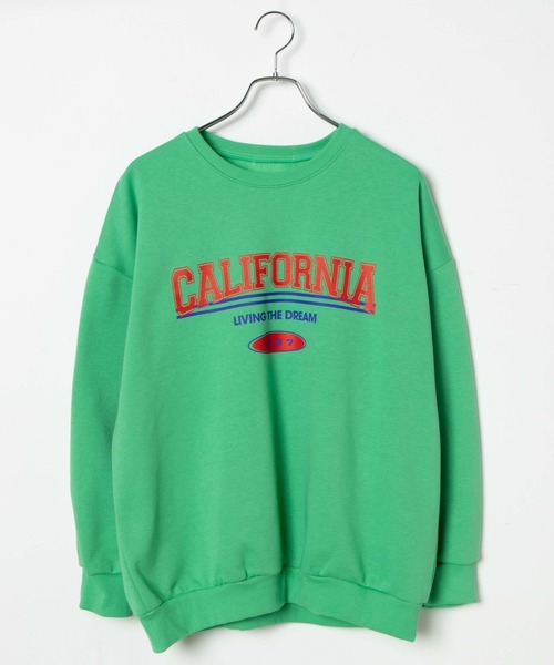 DING（ディング）の「DING/カレッジスウェット（スウェット・レディース・ブラック/ブルー/グリーン・FREE）」の6枚目の写真