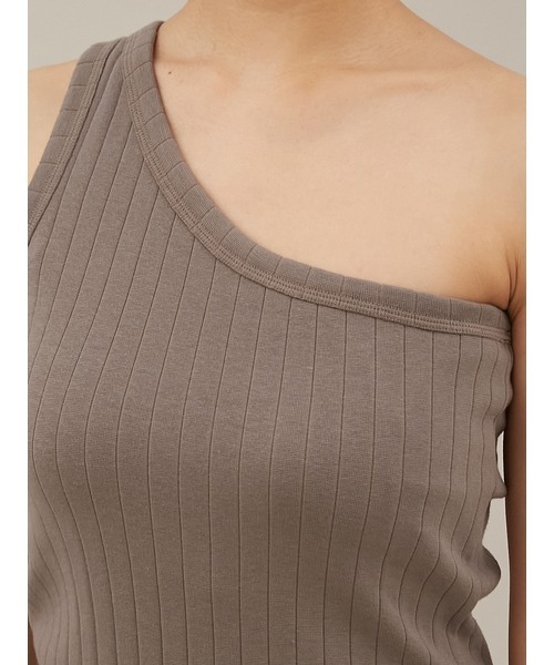 emmi atelier - emmi yoga ワンショル&amp;カップインキャミセット emmi（エミ）の「【emmi yoga】カップインワンショルタンク