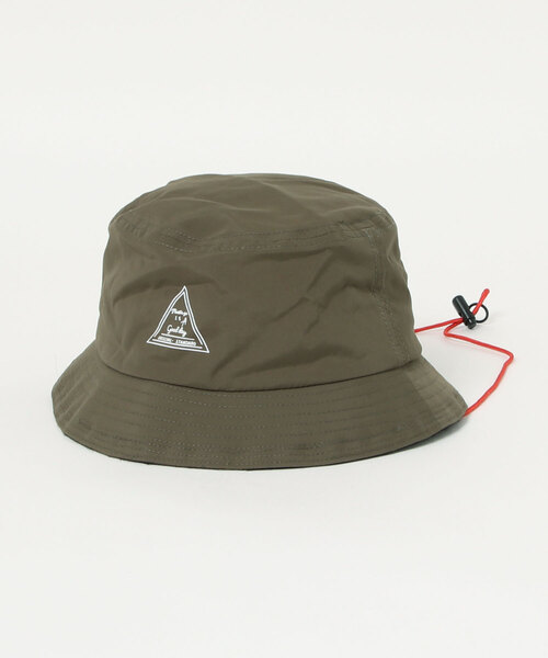 GRIN BUDDY(グリンバディ)の「【GRIN BUDDY/グリンバディ】キッズフェイスシールドつき撥水ハット/Kids Obey Hat(ハット・キッズ・ブラック/パープル/カーキ・52/54)」の3枚目の写真