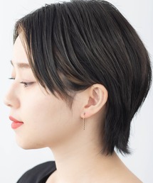 ニッケルフリー シングルダブルピアス