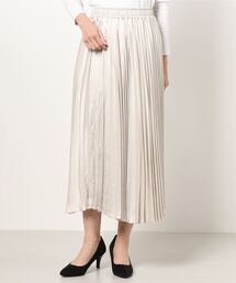 12Twelve Agenda | サテンプリーツスカート(スカート)