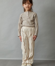 ＆yam | ランダムリブイージーパンツ(その他パンツ)