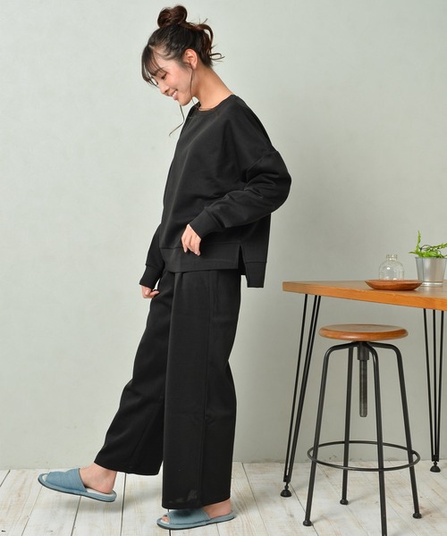 セール】ダンボールニット セットアップ ルームウェア (ワイド