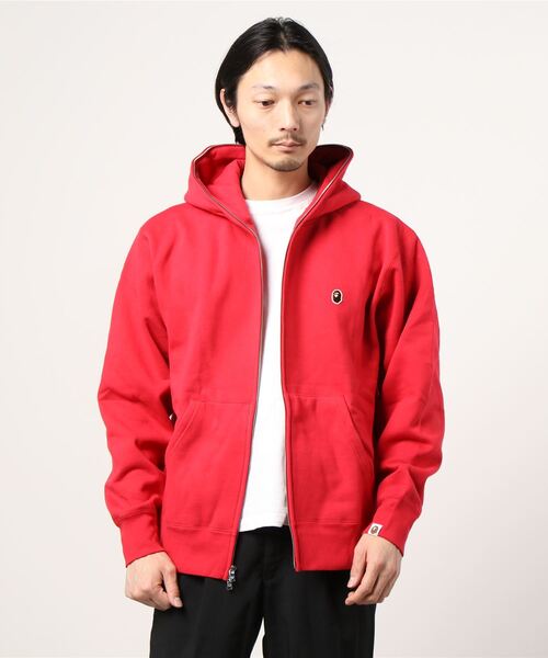 RELAXED ONE POINT FULL ZIP HOODIE M