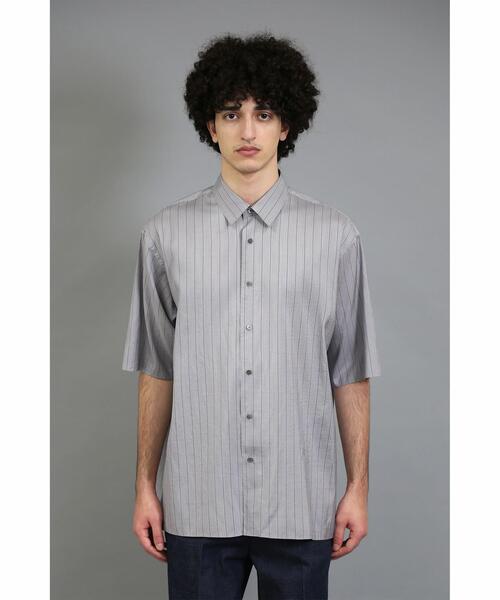 LOEFF（ロエフ）の「＜LOEFF（ロエフ）＞ SI ストライプ ショート  