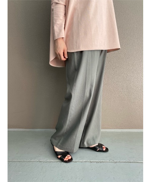 BEARDSLEY（ビアズリー）の「トロミトラックバギー（その他パンツ・レディース・キャメル・FREE）」の17枚目の写真