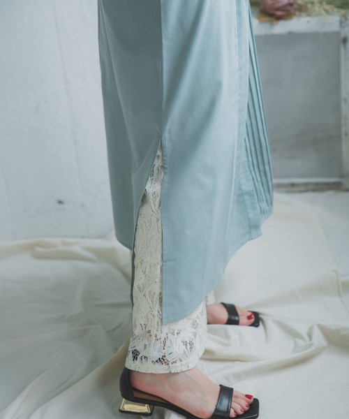 ITEMS URBANRESEARCH(アイテムズ アーバンリサーチ)の「プリーツワンピース(ワンピース・レディース・チャコールグレー/ベージュ/ブルー・FREE)」の18枚目の写真