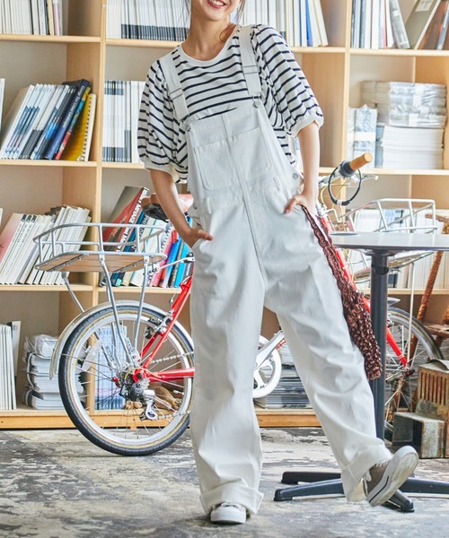 WEGO（ウィゴー）の「WEGO/ボーダーボリュームパフT（Tシャツ/カットソー・レディース・ブラック系その他5/ベージュ系その他5/イエロー系その他6・FREE）」の4枚目の写真