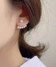 ポスト:925シルバー パールピアス