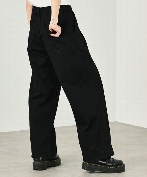 EDWIN（エドウィン）の「【ZOZO限定商品】 セットアップ　（デニムジャケット＋ワイドパンツ）（セットアップ・メンズ・ホワイト/ブラック/インディゴブルー・MEDIUM/LARGE）」の8枚目の写真