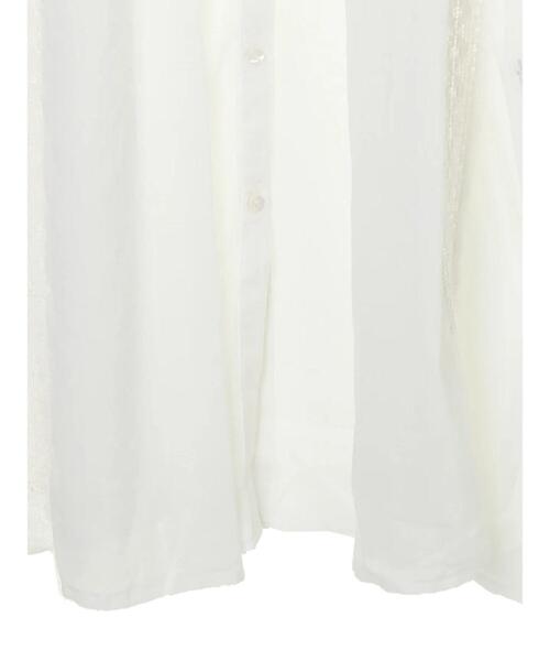 earth music&ecology（アースミュージックアンドエコロジー）の「ピンタックレースワンピース ＊（ワンピース・レディース・オフホワイト/サックスブルー/ベージュ/ブラック・FREE）」の9枚目の写真