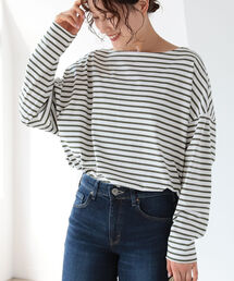B:MING by BEAMS | B:MING by BEAMS / ボーダー ロングスリーブ Tシャツ 21AW(Tシャツ/カットソー)