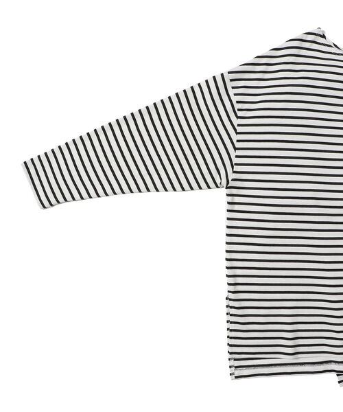 B:MING by BEAMS(ビーミングバイビームス)の「B:MING by BEAMS / ボーダー ロングスリーブ Tシャツ 21AW(Tシャツ/カットソー・レディース・ホワイト系/ホワイト系1/ネイビー系・ONE SIZE)」の20枚目の写真