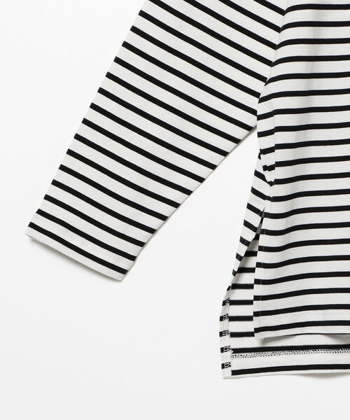 B:MING by BEAMS(ビーミングバイビームス)の「B:MING by BEAMS / ボーダー ロングスリーブ Tシャツ 21AW(Tシャツ/カットソー・レディース・ホワイト系/ホワイト系1/ネイビー系・ONE SIZE)」の21枚目の写真