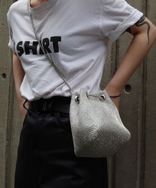 MANGROVE（マングローブ）の「メタルチェーンショルダーバック（ショルダーバッグ・レディース・ブラック/ゴールド/シルバー・FREE）」の8枚目の写真