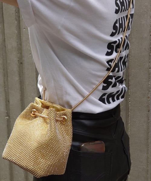 MANGROVE（マングローブ）の「メタルチェーンショルダーバック（ショルダーバッグ・レディース・ブラック/ゴールド/シルバー・FREE）」の20枚目の写真