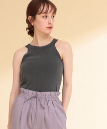 Ray BEAMS | Ray BEAMS High Basic / ホルターネック タンクトップ(タンクトップ)