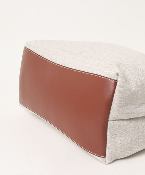 PAOLA NUTTI  （パオラヌッティ）の「【PAOLA NUTTI】コードトートM（トートバッグ・レディース・ベージュ/ブラウン・FREE）」の4枚目の写真