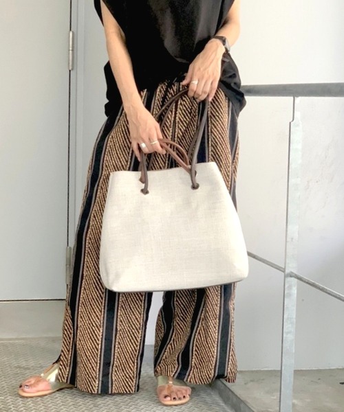 PAOLA NUTTI  （パオラヌッティ）の「【PAOLA NUTTI】コードトートM（トートバッグ・レディース・ベージュ/ブラウン・FREE）」の16枚目の写真