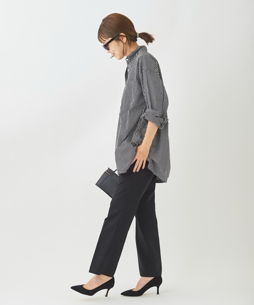 plage（プラージュ）の「semi flare スラックス◆（その他パンツ・レディース・ブラック/キャメル・38/36/34）」の22枚目の写真