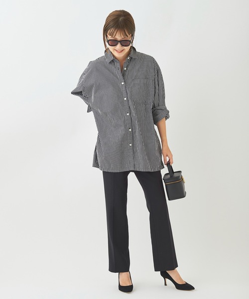 plage（プラージュ）の「semi flare スラックス◆（その他パンツ・レディース・ブラック/キャメル・38/36/34）」の19枚目の写真