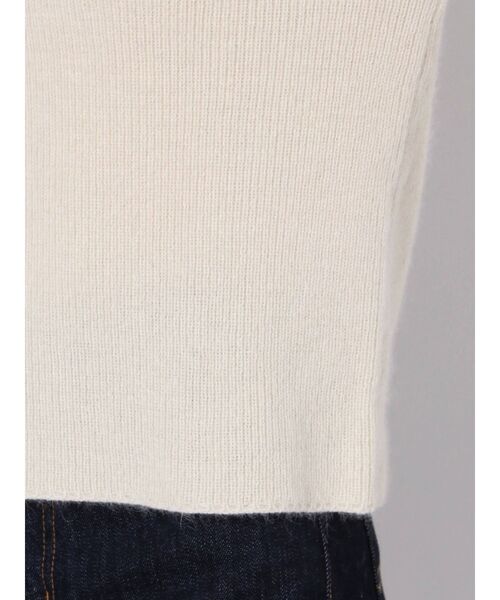 Ungrid（アングリッド）の「ハイネックハーフスリーブニット（ニット/セーター・レディース・アイボリー/ブラック/モカ・FREE）」の21枚目の写真