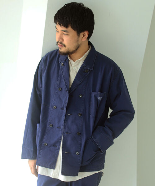 DANTON フレンチワークジャケット DANTON×fennica “French Work Jacket”｜BEAMS JAPAN（ビームス