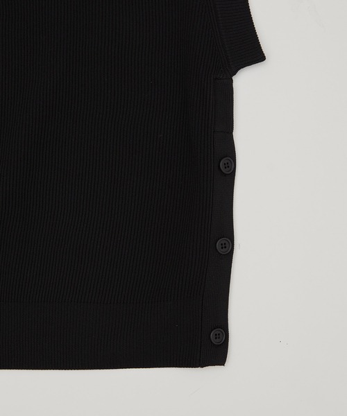 JUNRED(ジュンレッド)の「サイドボタンルーズベスト(ベスト・メンズ・ブラック/ライトグリーン/ベージュ系その他・M/L)」の17枚目の写真