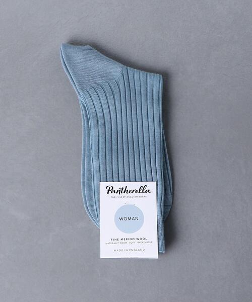 Pantherella(パンセレラ)の「<PANTHERELLA(パンセレラ)>W/NY ソックス(ソックス/靴下・レディース・ホワイト/ライトブルー/モカ/ライトピンク・FREE)」の4枚目の写真