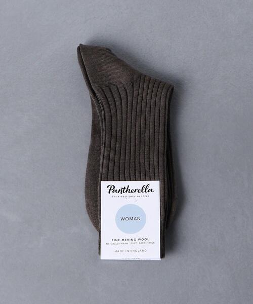 Pantherella(パンセレラ)の「<PANTHERELLA(パンセレラ)>W/NY ソックス(ソックス/靴下・レディース・ホワイト/ライトブルー/モカ/ライトピンク・FREE)」の3枚目の写真