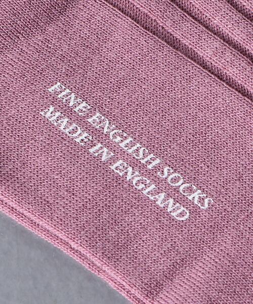 Pantherella(パンセレラ)の「<PANTHERELLA(パンセレラ)>W/NY ソックス(ソックス/靴下・レディース・ホワイト/ライトブルー/モカ/ライトピンク・FREE)」の8枚目の写真